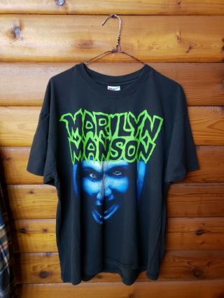 Vintage 1994 Marilyn Manson Metal Band Tour Shirt Winterland Single Stitch Xl