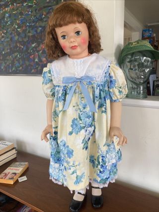 Vintage 1959 Ideal Patti Playpal G - 35 Doll.  36” Tall.  Shoes.  Great Cond