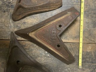 Vintage Iron Cast Plow Point Blade