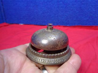 Antique Hotel Desk Lobby Service Bell General Store Countertop Bell 9