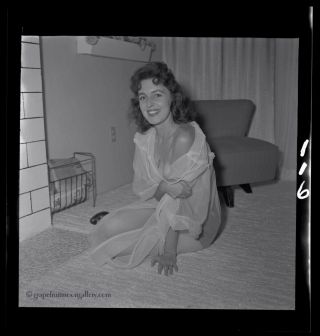 Bunny Yeager 1950s Pin - up Camera Negative Photograph First Time Amateur Model NR 2