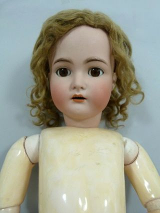 Large Antique Kammer & Reinhardt Simon & Halbig 80 Doll For Tlc 32 Inches Tall