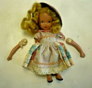 Nancy Ann Storybook Bisque Doll 124 Pretty As A Picture