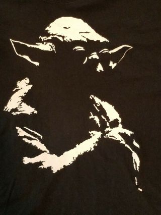 Vintage Star Wars Yoda Shirt Size L