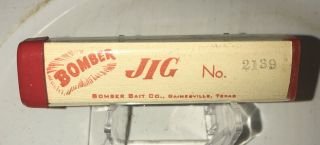 VINTAGE BOMBER JIG LURE NO.  2139 In Tube 2