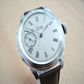 Luc Luxury Watch Antique Swiss Large Pocket Watch Movement Louis Ulysse Chopard