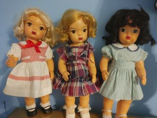 3 Vintage Dresses For Terri Lee No Doll