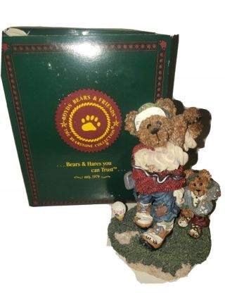 Boyds Bears Vintage Figurine Arnold P.  Bomber… The Duffer 227714