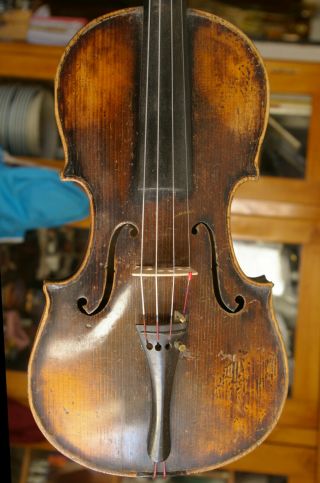 Antique Ver 100 Years Old Violin Ready To Play,  Sound Sample