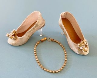 Vintage Doll Clothes: Alexander Portrait Shoes & Jewelry Cissy Miss Revlon Toni