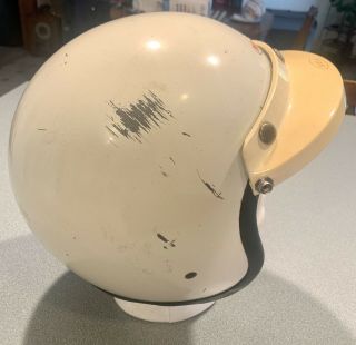 Vintage Bell Toptex Magnum Motorcycle Racing Helmet Size 7 - 1/4 W/ Box 5
