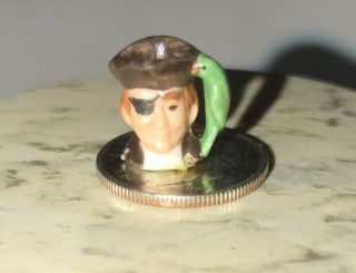 Miniature Carol Pongracic Toby Mug / Jug For Dollhouse / Roombox Pirate & Parrot