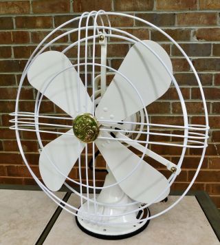 Vintage/antique General Electric Oscillating Fan.  Just Reworked 3 Spd,  Beauty