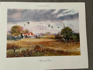 Jack Deloney Print “opening Day” Limited Edition Number 1306/5000.