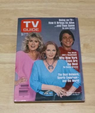 Tv Guide Nov 23 - 29 1985 Who 