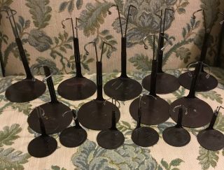 15 Vintage Kimport Kimcraft Doll Stands Various Sizes And Adjustable