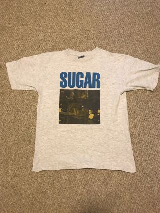 Vintage Sugar Shirt L Husker Du Bob Mould Sonic Youth Dinosaur Jr Sebadoh Subpop