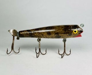 Eger Bait Company Frog Pappy Vintage Wooden Fishing Lure