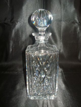 Antique Baccarat Crystal Hérault Decanter.  Circa Late 19th Century.  6 Lbs