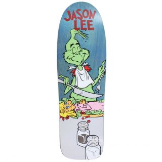 Jason Lee Blind Reissue Grinch Feast Skateboard Deck 9.  75 Rare Collectible Prime