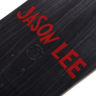Jason Lee Blind Grinch Skateboard Deck Hand Screened Rare Black Veneer 6