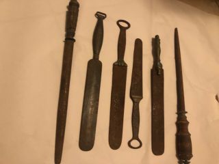 Antique F.  Dick Germany Balkan Chef Knife Sharpening Set