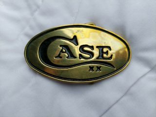 1978 Case Xx Knife Solid Brass Men’s Belt Buckle