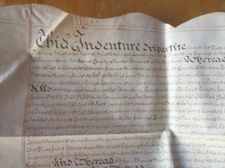 1728 - 1792 Six English Legal Documents On Vellum