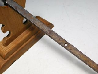 42cm YARI Spear w Tatakinuri Saya 16/17thC Japan Edo Sword Antique 4