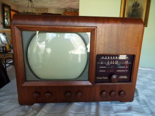 Antique 1948 Andrea Radio Sharp Focus Television