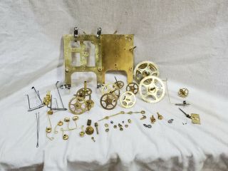 Restored Antique Gilbert Mahogany Tambour Mantle Clock ©1925 4