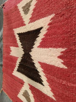 Antique Navajo Rug Germantown Tapestry Gallup Throw Native American Weaving 1900 6