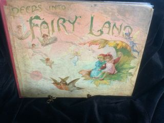 Peeps Into Fairyland Antique Moveable Book,  Ernest Nister