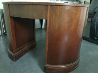 Vintage Maddox kidney shaped desk 2