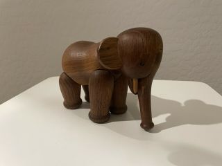 Kay Bojesen Midcentury Wooden Toy Elephant