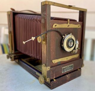 Antique Wood Eastman 5x7 " View Camera No.  2 - D