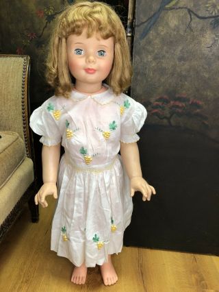 Baby Face Patti Playpal Vintage Doll Curly Blonde ADORABLE Ideal 2