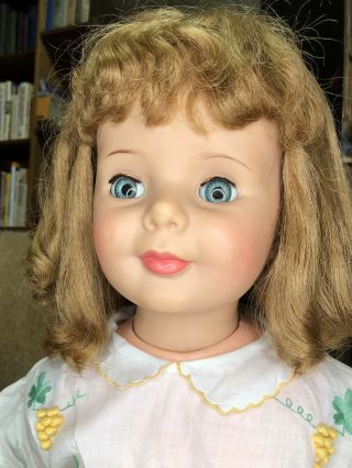 Baby Face Patti Playpal Vintage Doll Curly Blonde ADORABLE Ideal 4