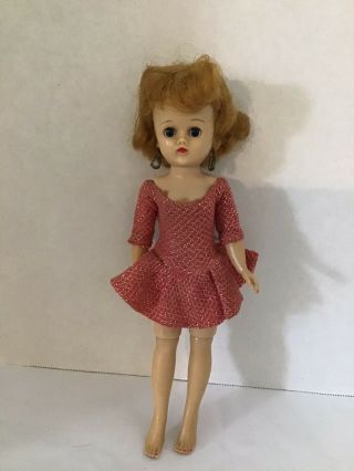 10” Vintage Vogue Jill Doll Blonde Ice Skating Tagged Outfit