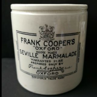 Vintage Marmalade Pot Frank Cooper 