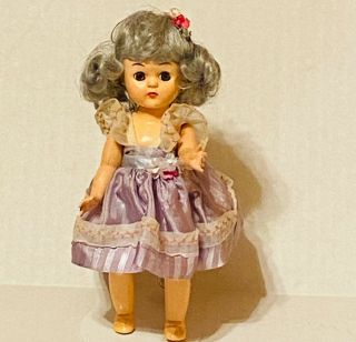 Vintage Virga Lollipop Doll W/ Blue/gray Hair