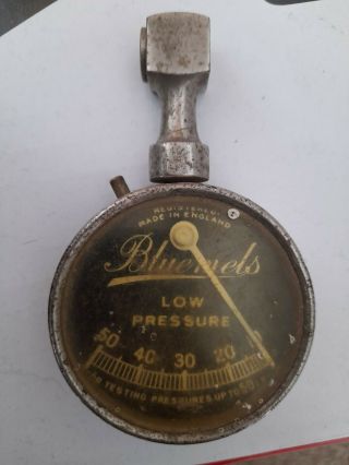 Vintage Bluemels Tire Pressure Gauge