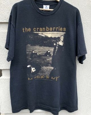 Vintage 1990’s The Cranberries No Need To Argue Tour Rock Band T - Shirt Usa