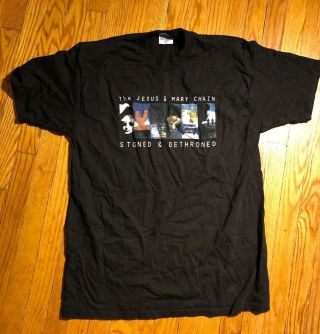 Vintage 1994 Jesus & Mary Chain Stoned & Dethroned Album Promo T Shirt Xl Lush