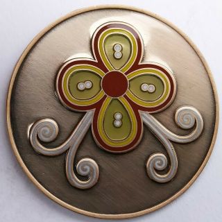 Wildflowers Metal Pin Antique Gold Tom Petty And The Heartbreakers Mike Campbell
