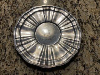 Chippendale By Gorham Sterling Silver Tray Round 10 Inches In Diameter 42670