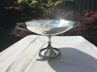 Stunning Art Nouveau Solid Sterling Silver Footed Bowl/tazza S/field 1896 411grs