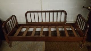Antique Jenny Lind Day Bed Settee Sofa 4