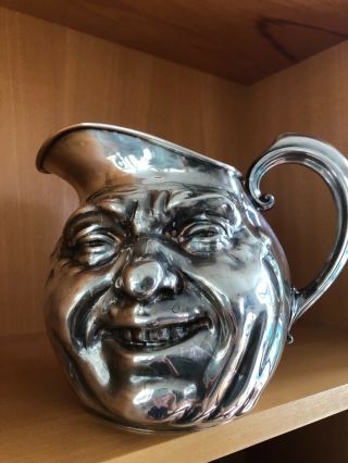 Reed & Barton Sunny Jim Double Face Water Pitcher - Vintage
