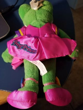 Lisa Frank Frog Princess Plush Toy